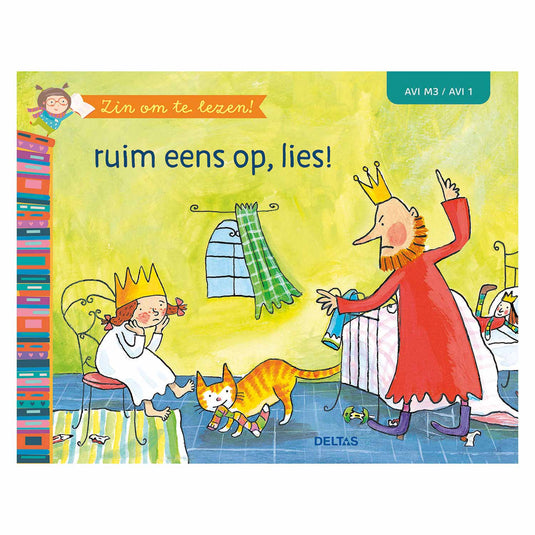 Deltas zin om te lezen! - ruim eens op, lies! (avi-m3)