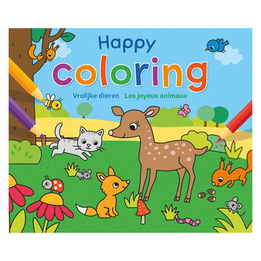 Deltas happy coloring - vrolijke dieren happy coloring - les joyeux animaux