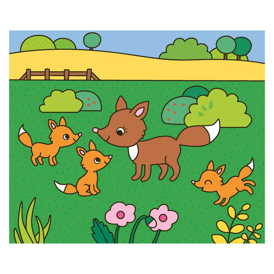 Deltas happy coloring - vrolijke dieren happy coloring - les joyeux animaux