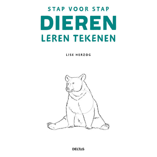 Deltas stap voor stap dieren leren tekenen