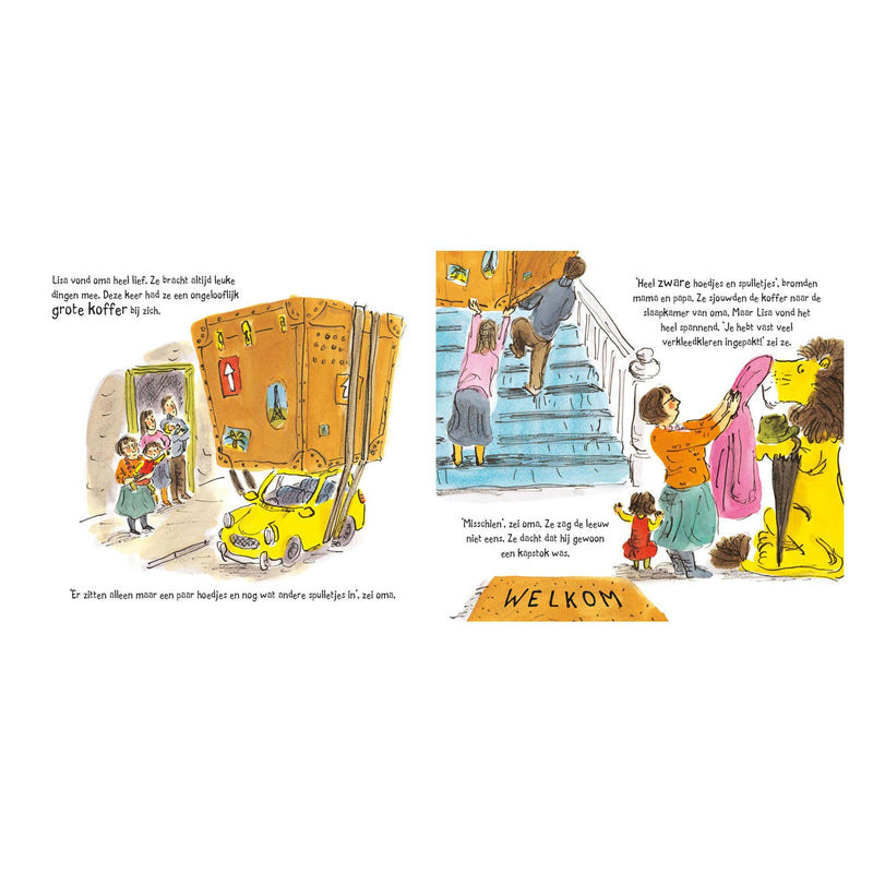 Load image into Gallery viewer, Hoe verstop je een leeuw voor oma?
