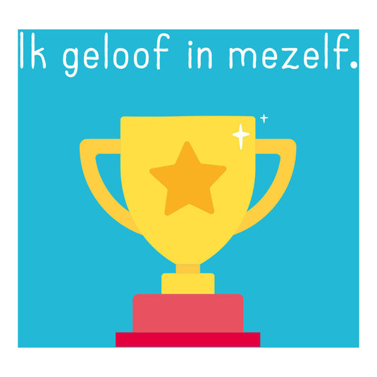 Deltas ik geloof in mezelf ! - affirmatiekaarten voor kinderen