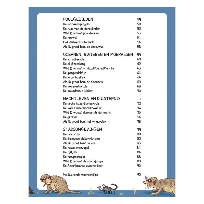 Load image into Gallery viewer, Deltas de waanzinnige wereld van de dieren kinderboek
