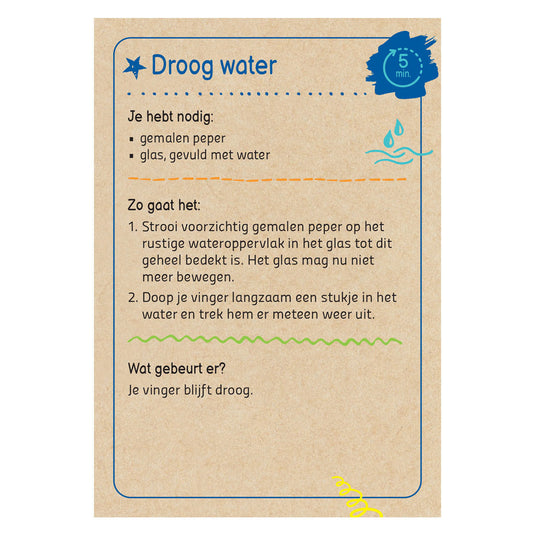 Deltas supercoole experimenten - doos met kaarten