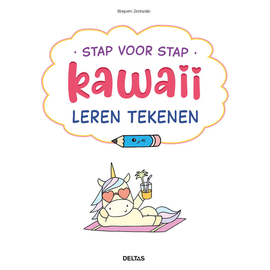 Deltas stap voor stap kawaii leren tekenen hobbyboek