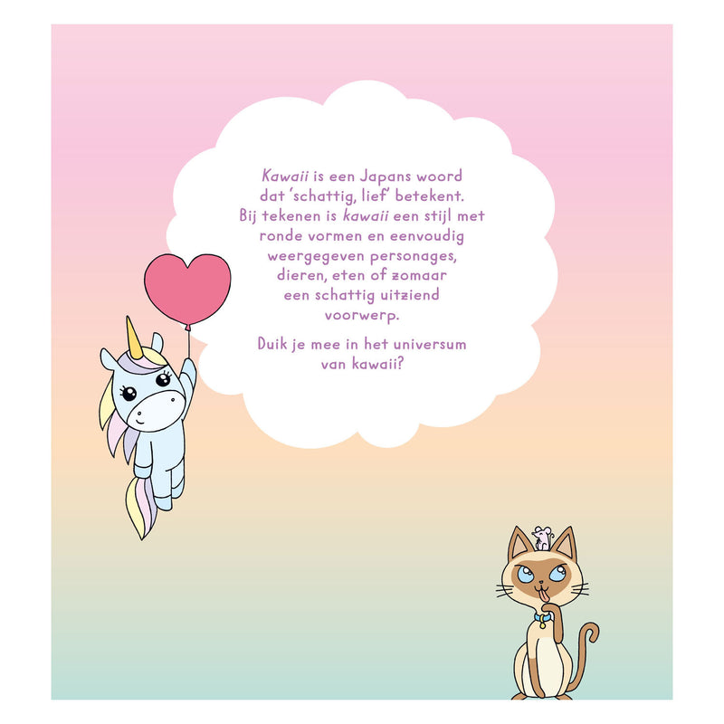 Load image into Gallery viewer, Deltas stap voor stap kawaii leren tekenen
