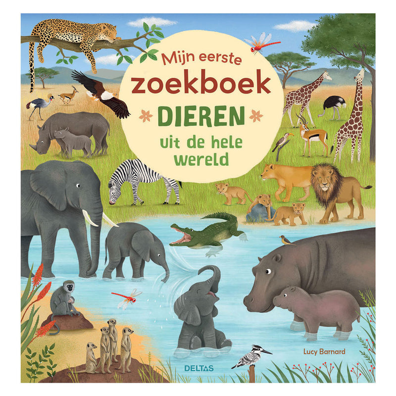 Load image into Gallery viewer, Deltas mijn eerste zoekboek - dieren uit de hele wereld

