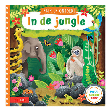 Deltas kijk en ontdek! - in de jungle flapjesboek