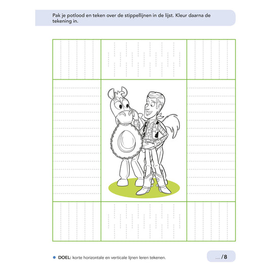 Deltas disney ik leer met schrijven, lezen en rekenen (5-6 j.)