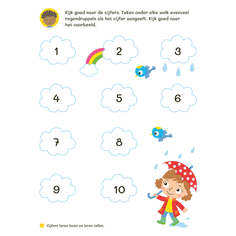 Load image into Gallery viewer, Deltas oefenboek afwasbaar papier leuke telspelletjes (5-6 j.)

