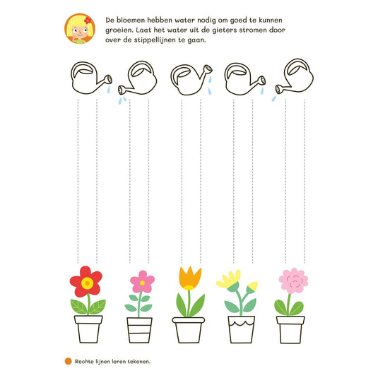 Deltas oefenboek afwasbaar papier leuke schrijfspelletjes (5-6 j.)