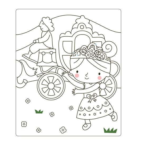 Deltas little princess sticker fun - aankleedpoppen little princess sticker fun - poupées à habiller
