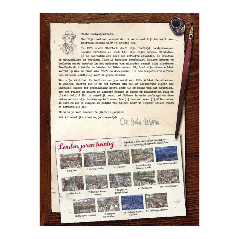 Load image into Gallery viewer, Deltas sherlock holmes zoek- en puzzelboek
