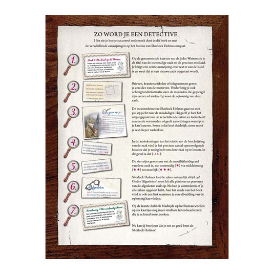 Deltas sherlock holmes zoek- en puzzelboek