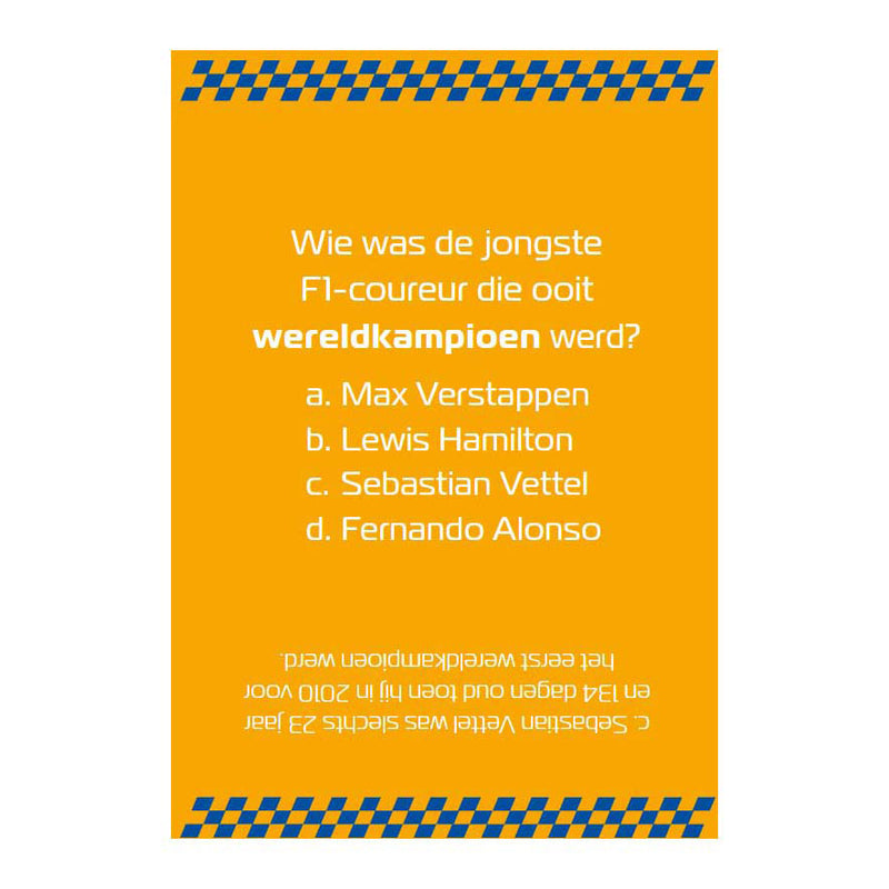 Load image into Gallery viewer, Deltas let's quiz! - formule 1
