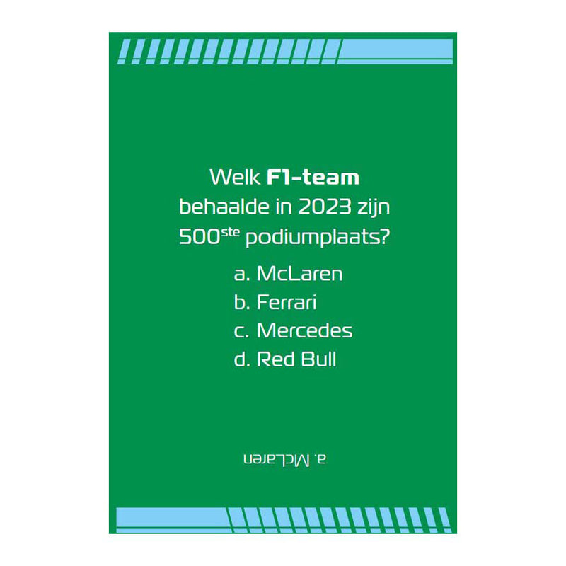 Load image into Gallery viewer, Deltas let's quiz! - formule 1
