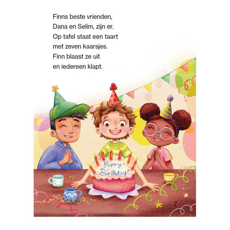 Load image into Gallery viewer, Deltas leesboek voor beginnende lezers - hoera, ik ben jarig
