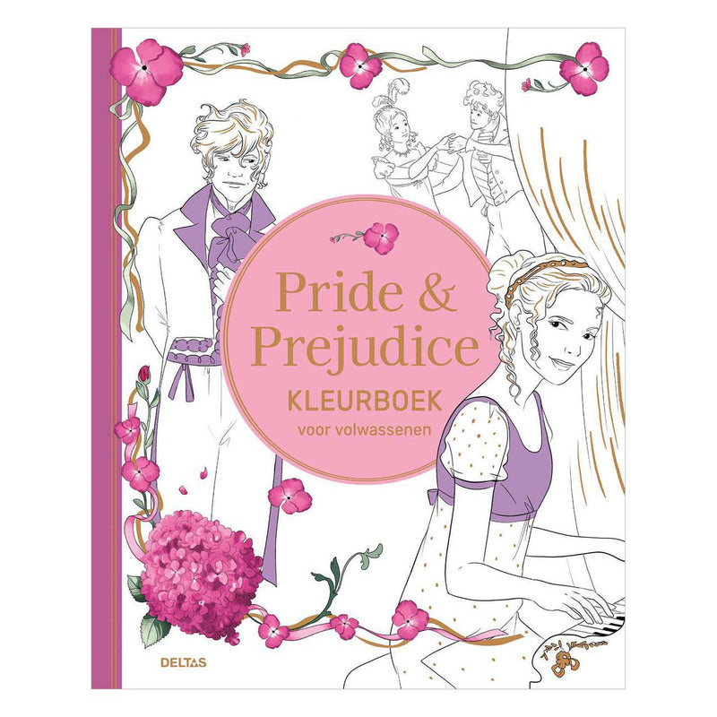 Load image into Gallery viewer, Deltas pride prejudice kleurboek voor volwassenen
