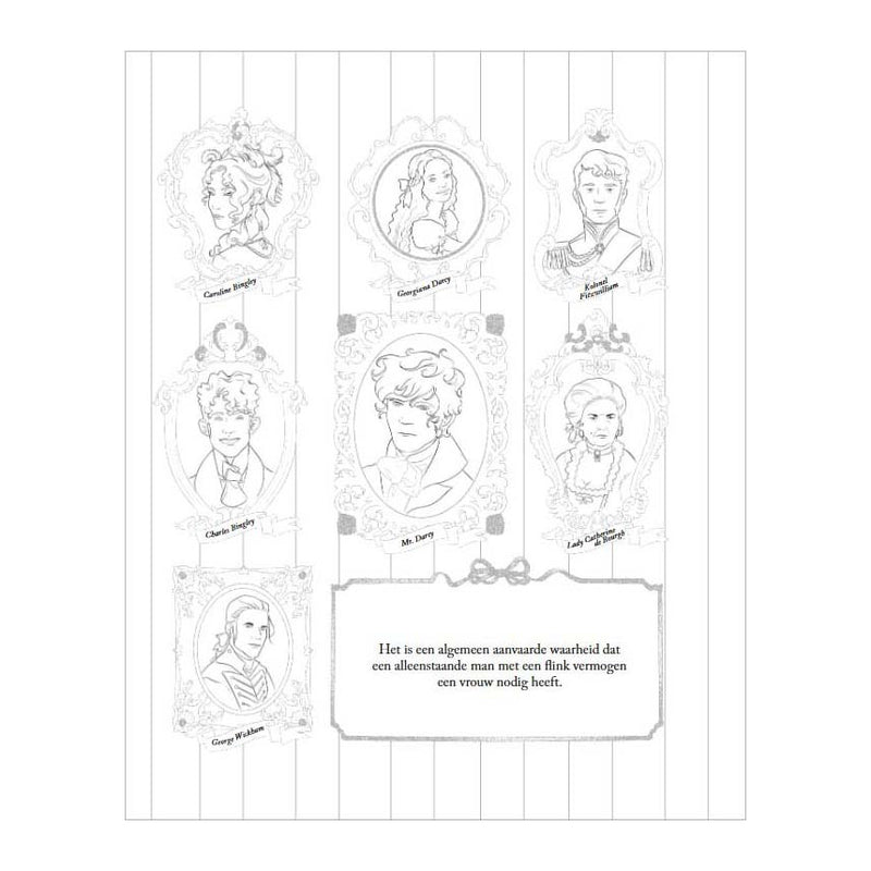 Load image into Gallery viewer, Deltas pride prejudice kleurboek voor volwassenen
