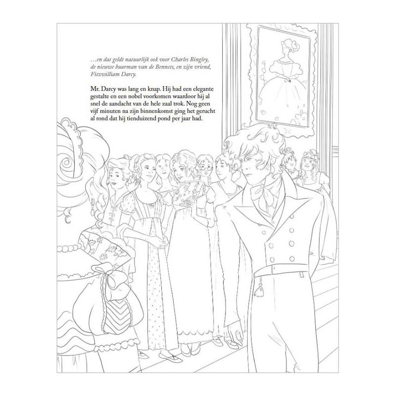 Load image into Gallery viewer, Deltas pride prejudice kleurboek voor volwassenen
