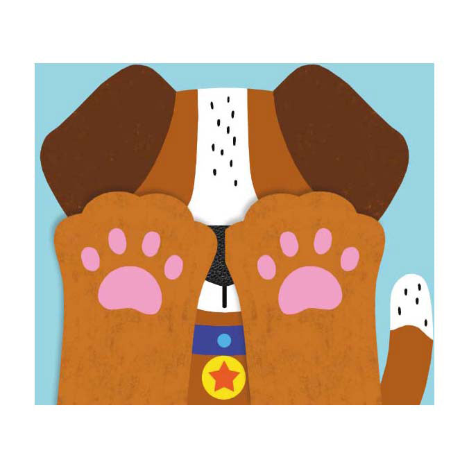 Load image into Gallery viewer, Deltas kiekeboe lieve puppy - kartonboekje met flapjes

