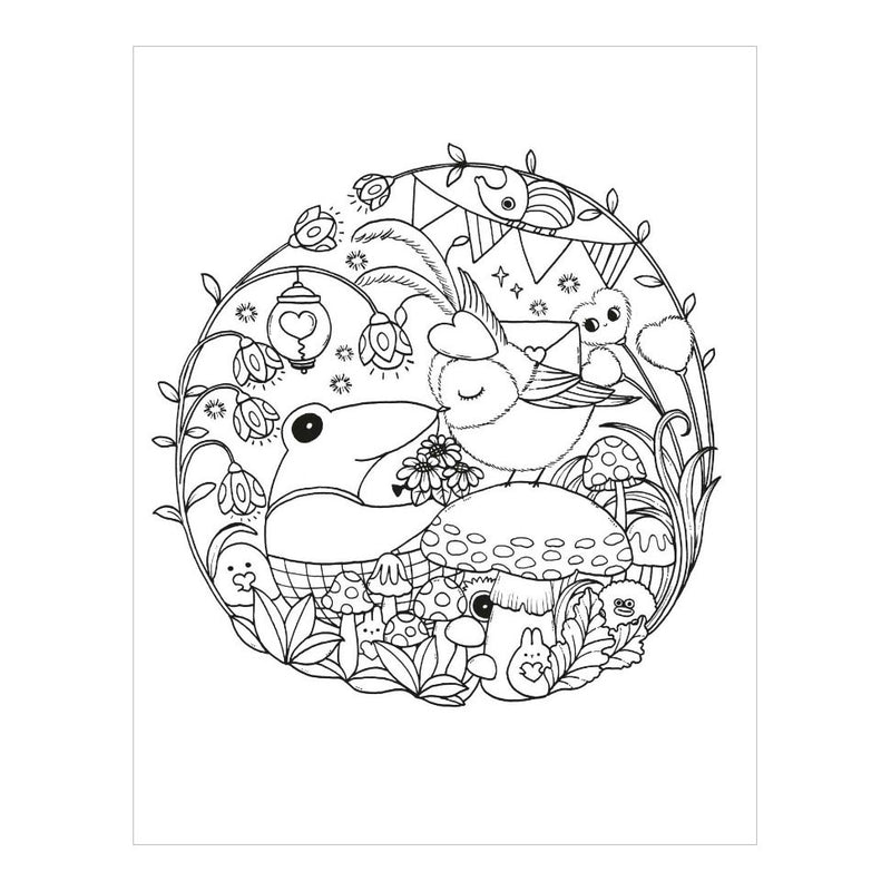 Load image into Gallery viewer, Deltas cozy kisses kleurboek
