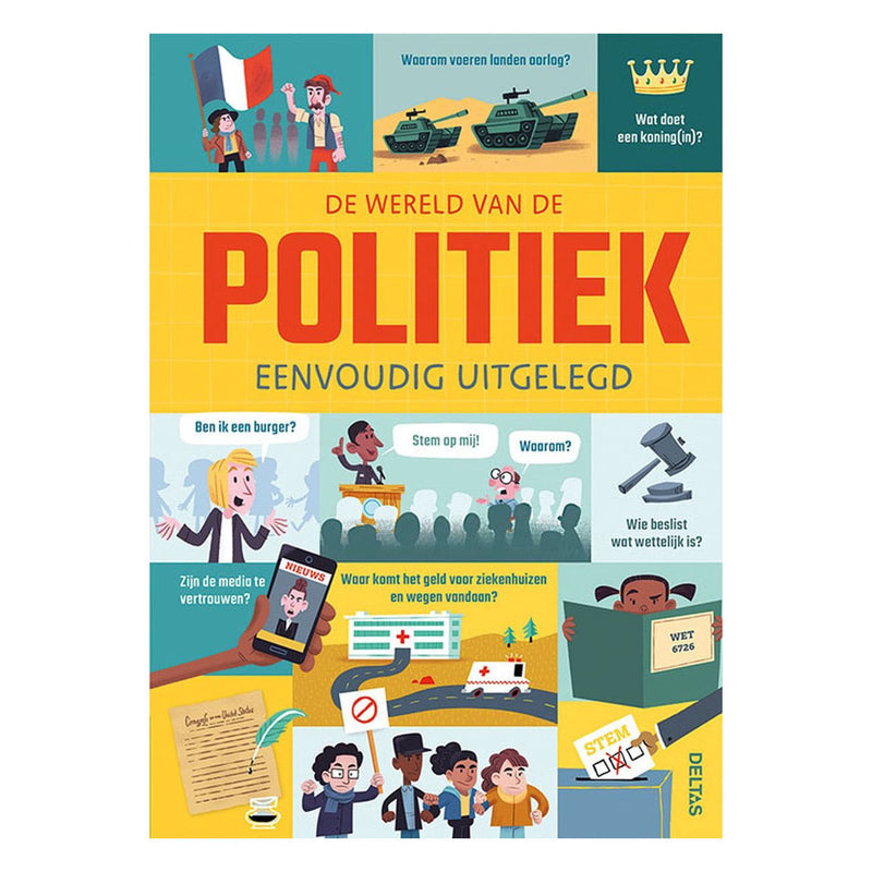 Load image into Gallery viewer, Deltas de wereld van de politiek eenvoudig uitgelegd
