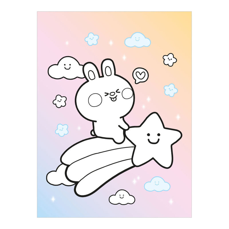 Load image into Gallery viewer, Deltas kawaii color and sticker fun kleurboek
