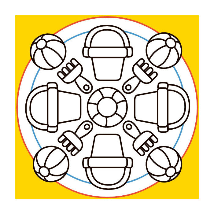 Load image into Gallery viewer, Deltas happy mandala color kleurboek
