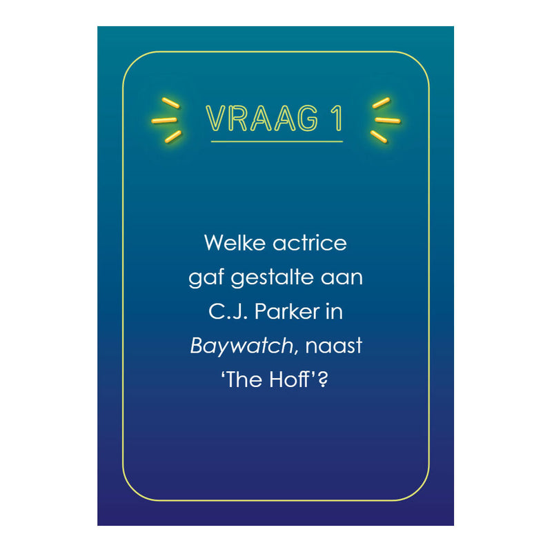 Load image into Gallery viewer, Deltas hoera 40 jaar! quiz
