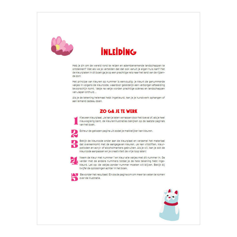 Load image into Gallery viewer, Deltas japan - kleuren op nummer

