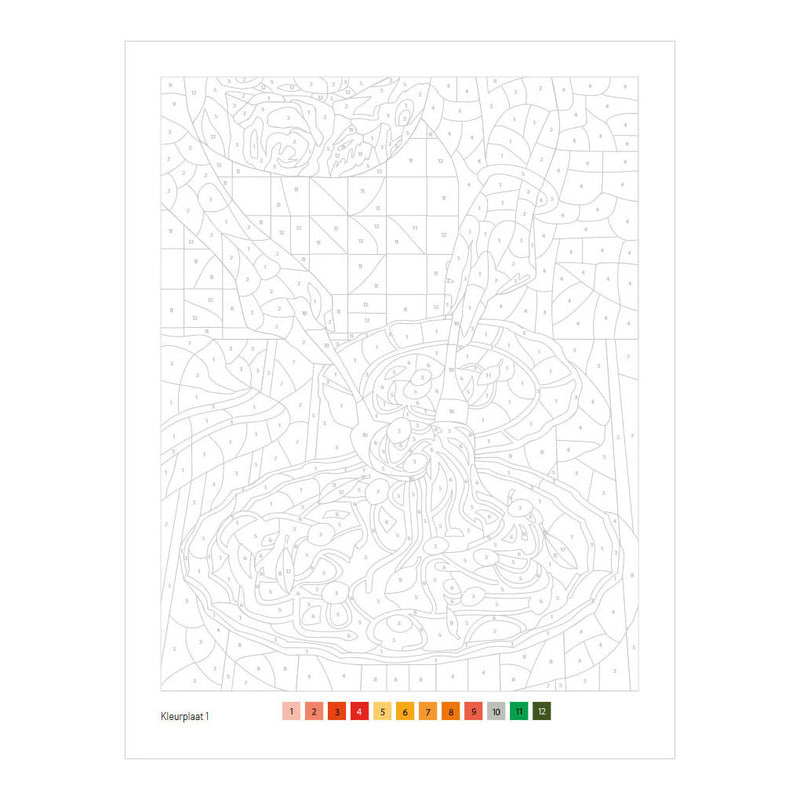 Load image into Gallery viewer, Deltas bella italia - kleuren op nummer
