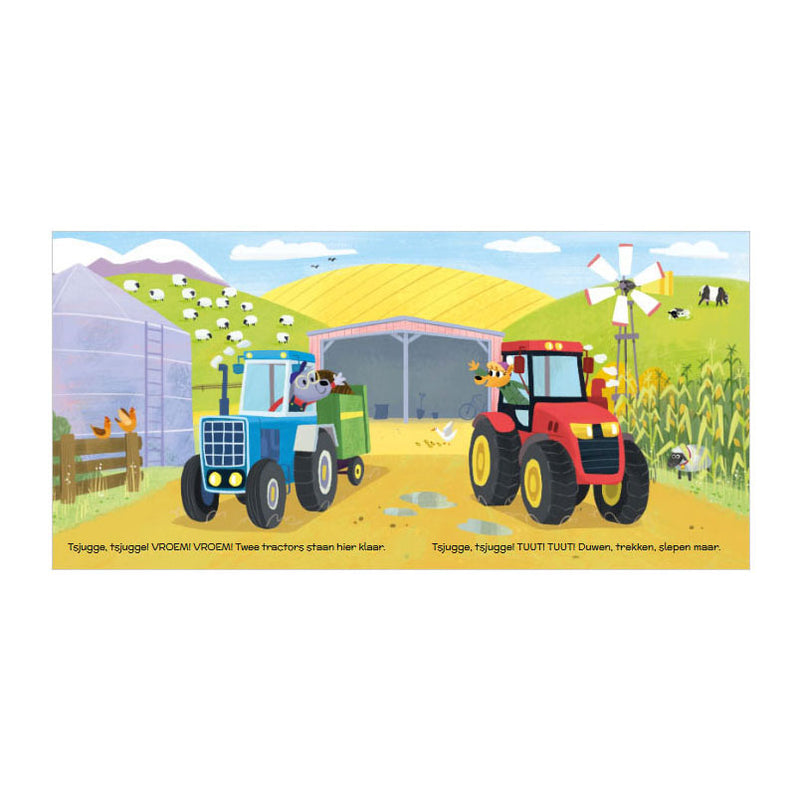 Load image into Gallery viewer, Deltas vroem vroem - aan het werk! een boek vol stoere tractors

