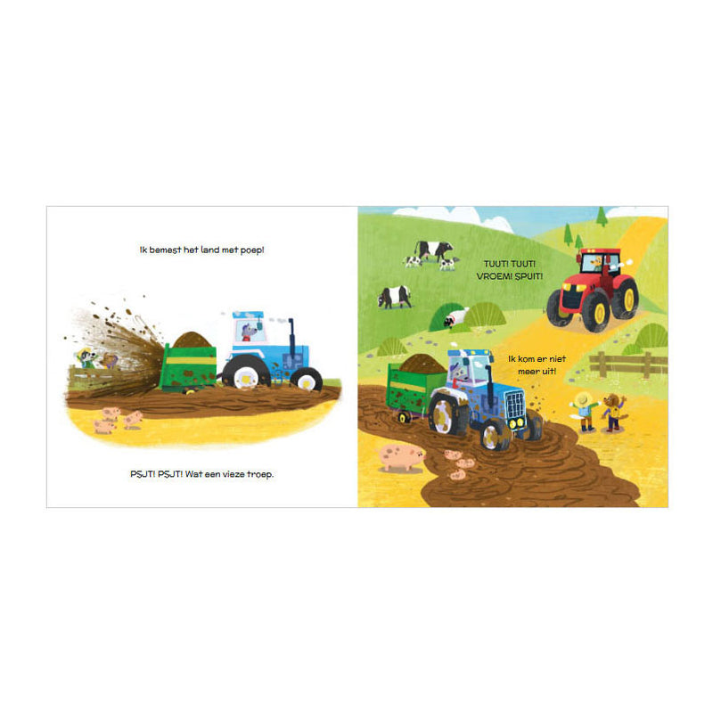 Load image into Gallery viewer, Deltas vroem vroem - aan het werk! een boek vol stoere tractors
