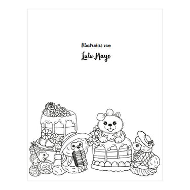 Deltas schattige puppy's kleurboek - lulu mayo
