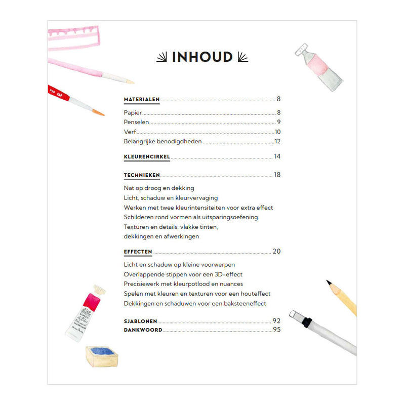 Load image into Gallery viewer, Deltas cozy shops schilderen in aquarel
