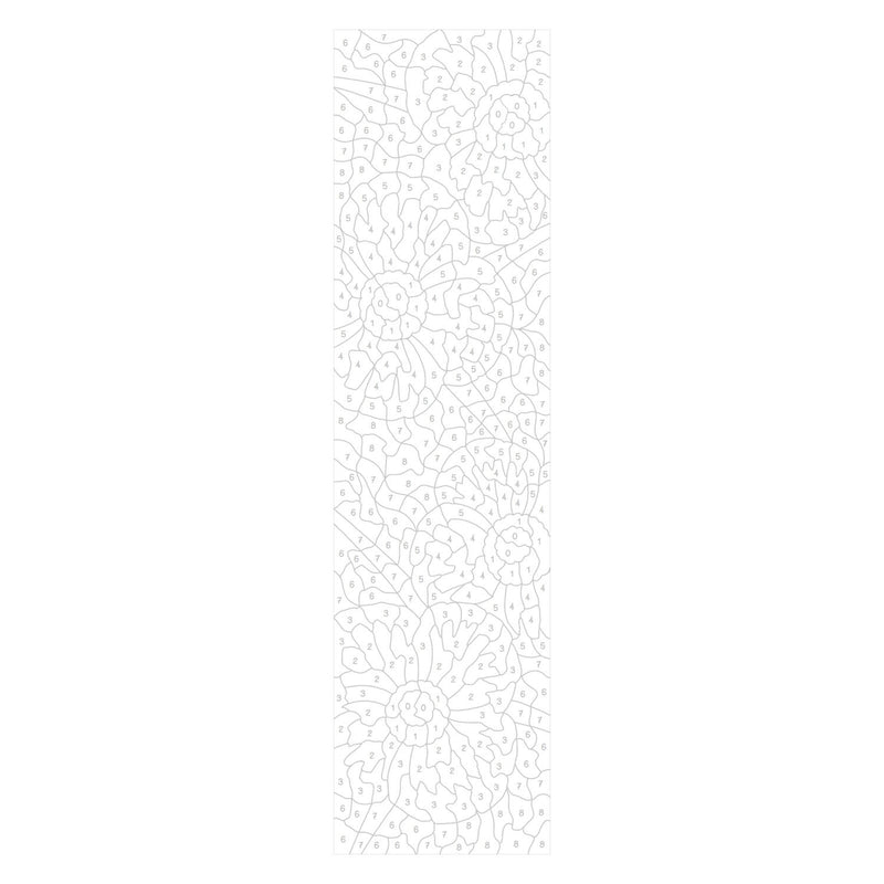 Load image into Gallery viewer, Deltas de mooiste kleurboekenleggers kleuren op nummer - bloemen

