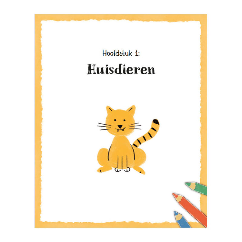 Load image into Gallery viewer, Deltas mijn eerste tekenboek - vrolijke dieren

