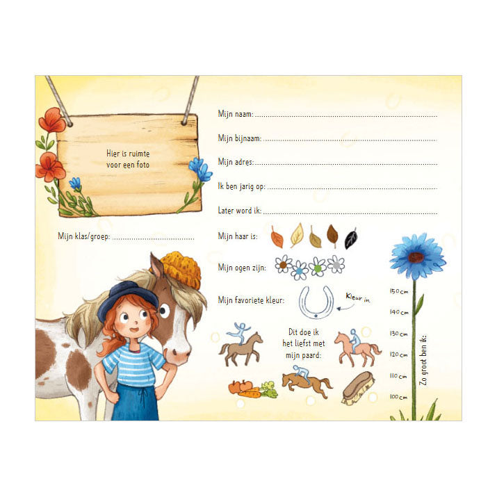 Load image into Gallery viewer, Deltas dol op paarden vriendenboek
