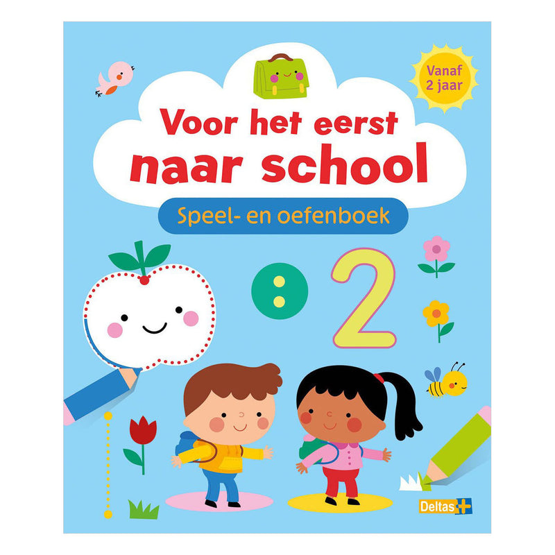 Load image into Gallery viewer, Deltas voor het eerst naar school - speel- en oefenboek
