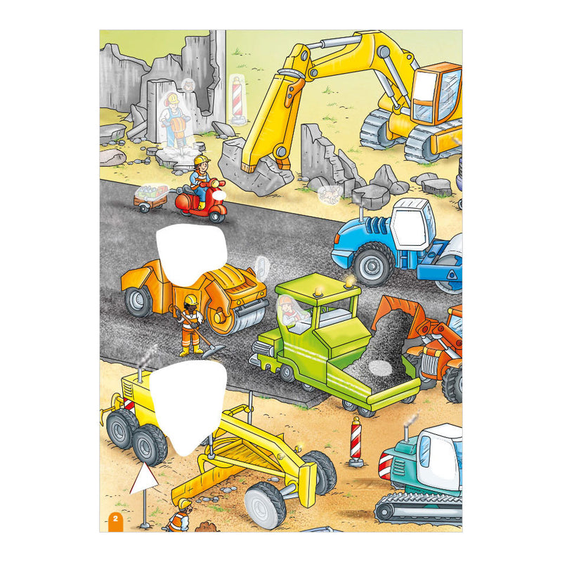 Load image into Gallery viewer, Deltas mijn leuke zoekboek met stickers - voertuigen
