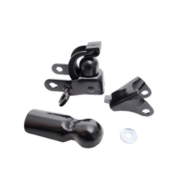 bicycle trailer coupling black