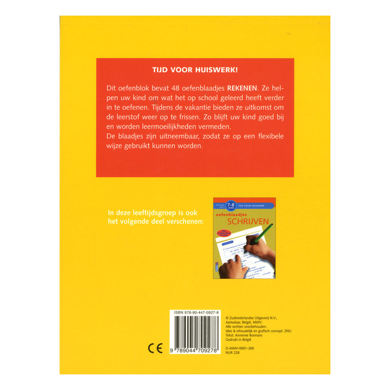 Load image into Gallery viewer, Oefenblaadjes Rekenen (7-8 J.)
