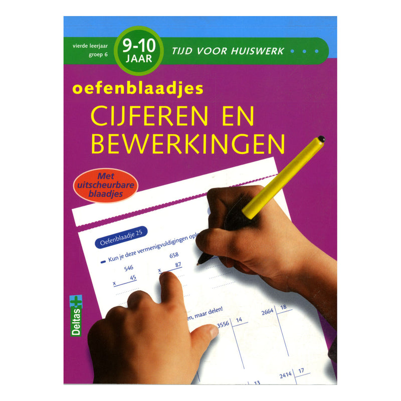 Load image into Gallery viewer, Deltas oefenblaadjes cijferen en bewerkingen (9-10 j)
