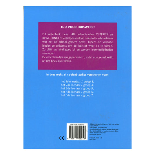 Deltas oefenblaadjes cijferen en bewerkingen (9-10 j)