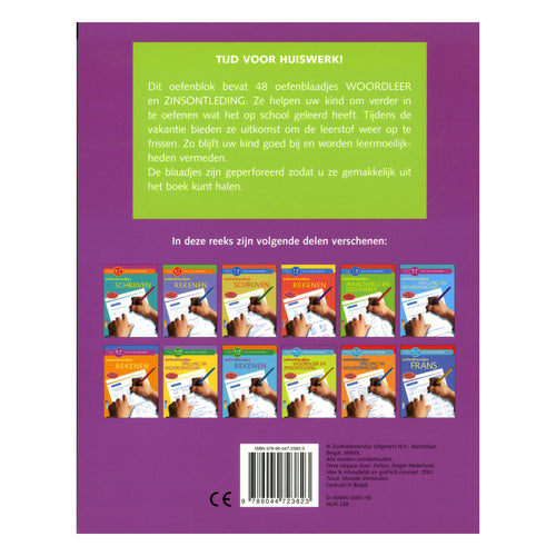 Deltas oefenblaadjes woordleer zinsontleding (10-11j)