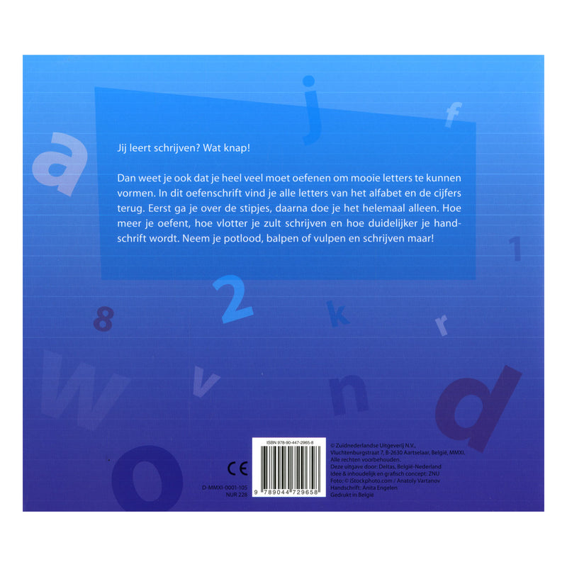 Load image into Gallery viewer, Deltas mijn oefenschrift schrijven 6-7 jaar
