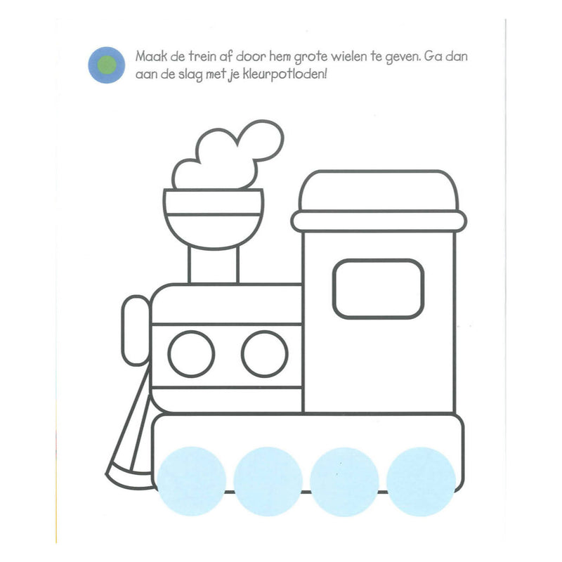 Load image into Gallery viewer, Deltas superleuk kleur- en stickerboek (2-4jr)
