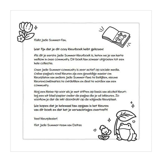 Deltas cozy europe - comfy kleurboek jade summer
