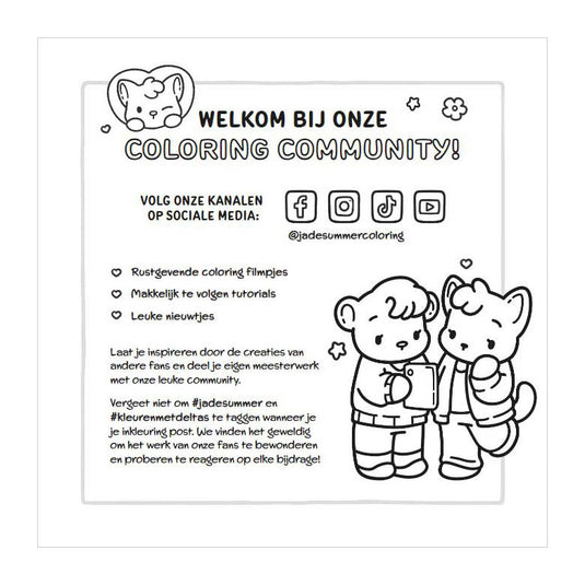 Deltas cozy europe - comfy kleurboek jade summer